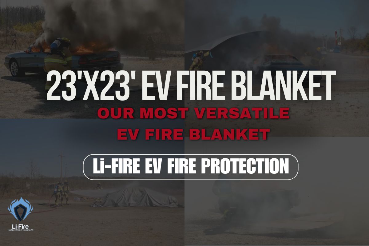 What is our 23x23 EV Fire Blanket for?