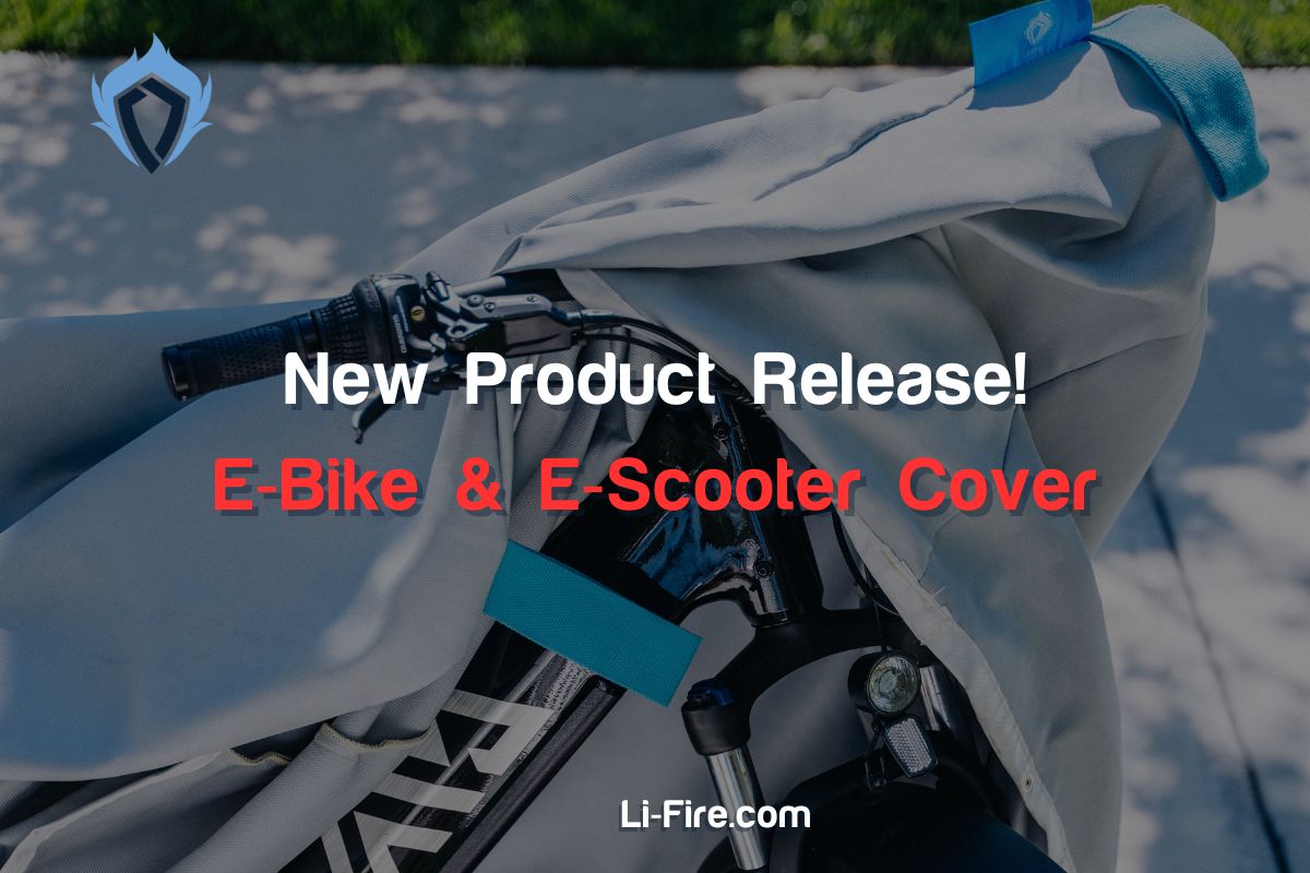 New Product Launch! E-Bike and E-Scooter Cover