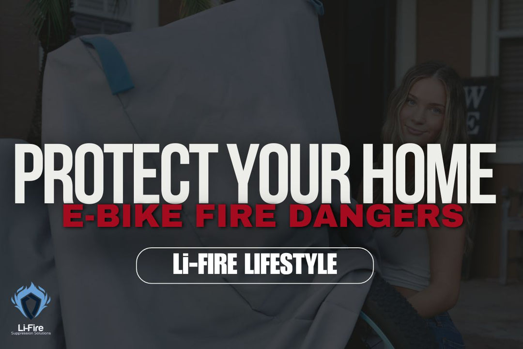 Protecting yourself against an E-Bike Fire... – Li-Fire