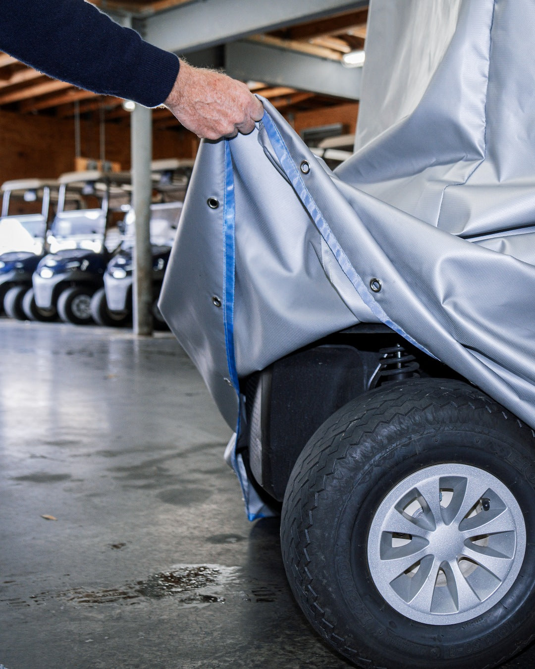 Golf Cart Fire Cover